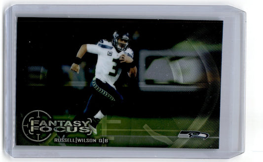 2014 Topps Fantasy Focus Russell Wilson Seattle Seahawks #FF-RW