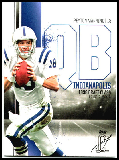 2024 Topps Signature Class #20 Peyton Manning Indianapolis Colts