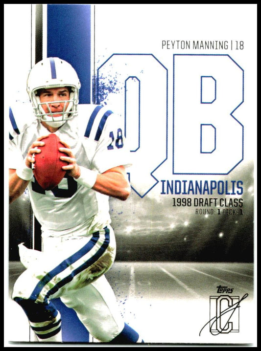2024 Topps Signature Class #20 Peyton Manning Indianapolis Colts