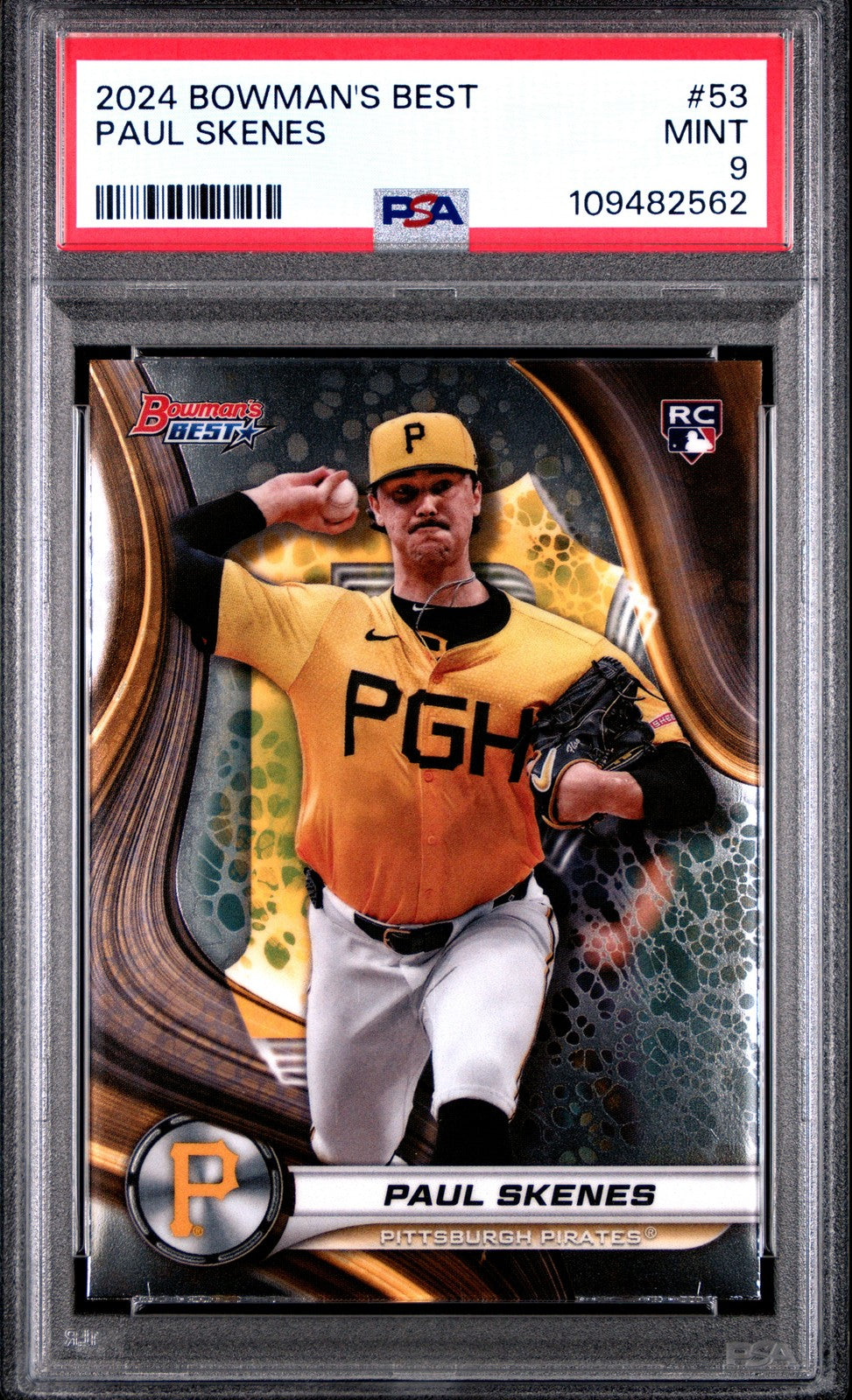 2024 Bowman'S Best #53 Paul Skenes