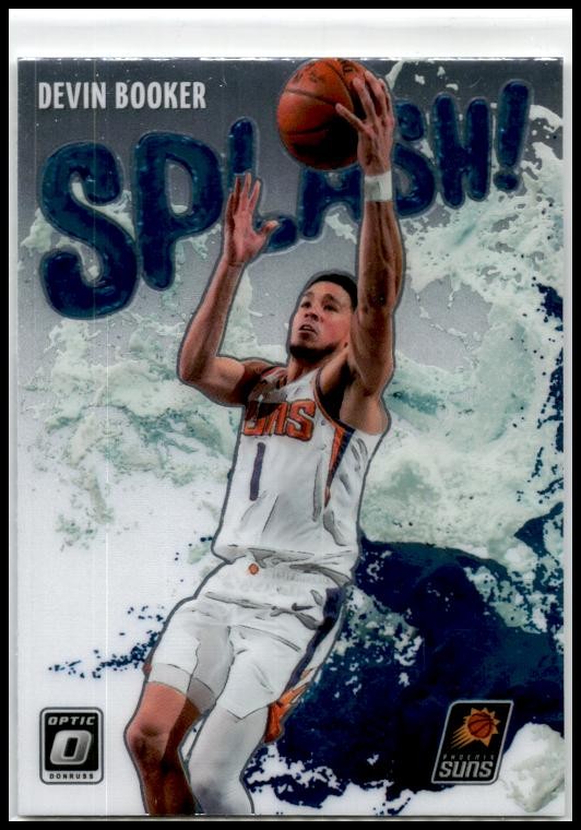 2021-22 Donruss Optic Splash! #13 Devin Booker Phoenix Suns