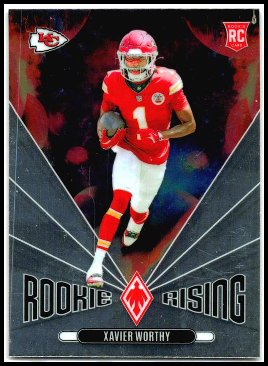 2024 Panini Phoenix #RR-XWY Xavier Worthy Kansas City Chiefs