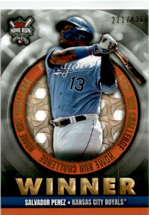 2022 Topps Home Run Challenge Winners September #HRCW-15 Salvador Perez Royals