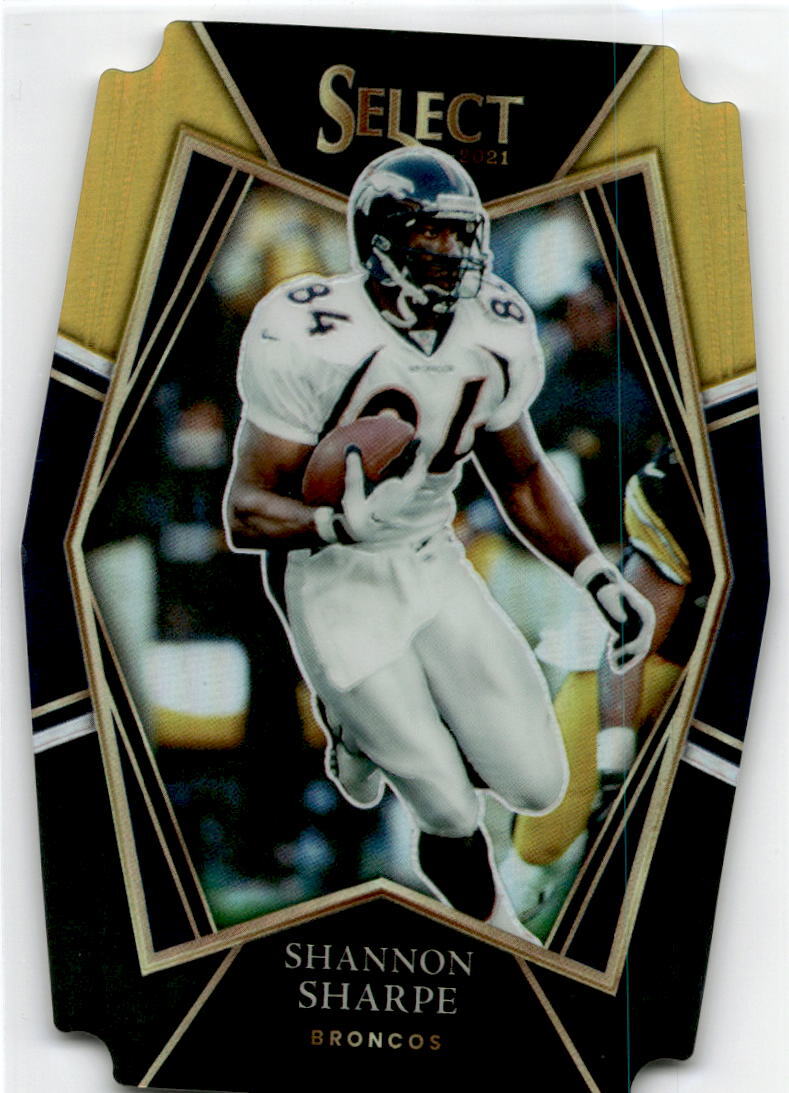 2021 Panini Select #142 Shannon Sharpe Denver Broncos