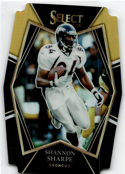 2021 Panini Select #142 Shannon Sharpe Denver Broncos