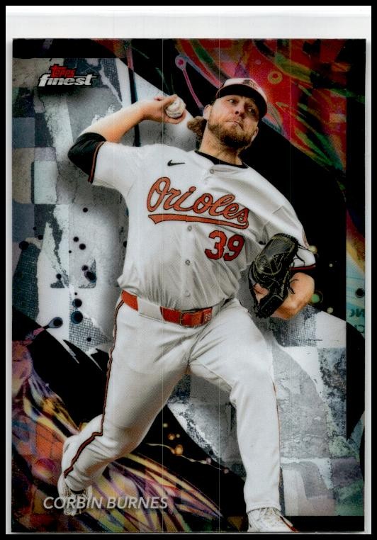 2024 Finest #123 Corbin Burnes Baltimore Orioles