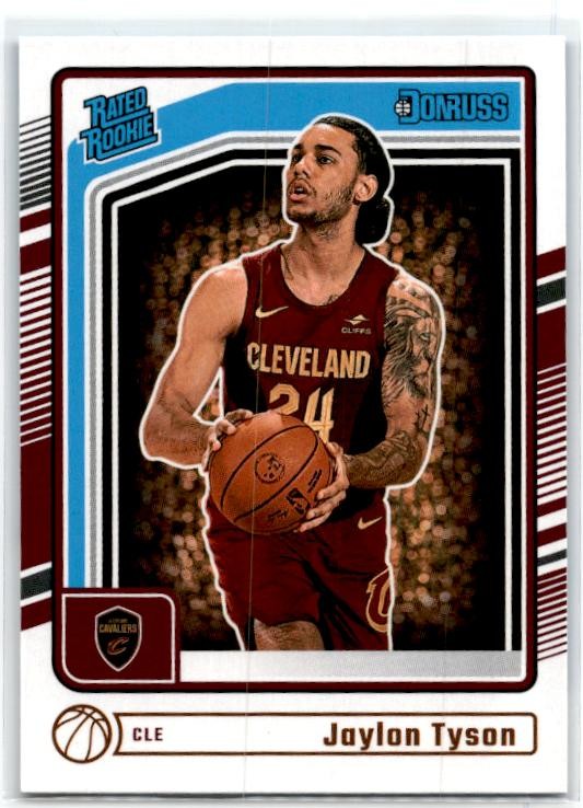2024-25 Donruss #206 Jaylon Tyson Rookie Cleveland Cavaliers