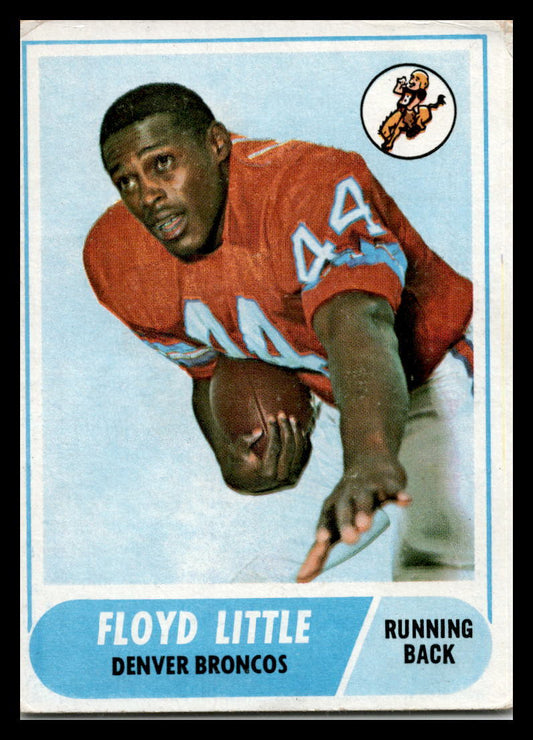 1968 Topps #173 Floyd Little  Rookie Denver Broncos