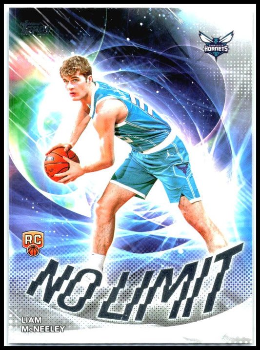 2025-26 Topps No Limit #NL-29 Liam McNeeley Charlotte Hornets