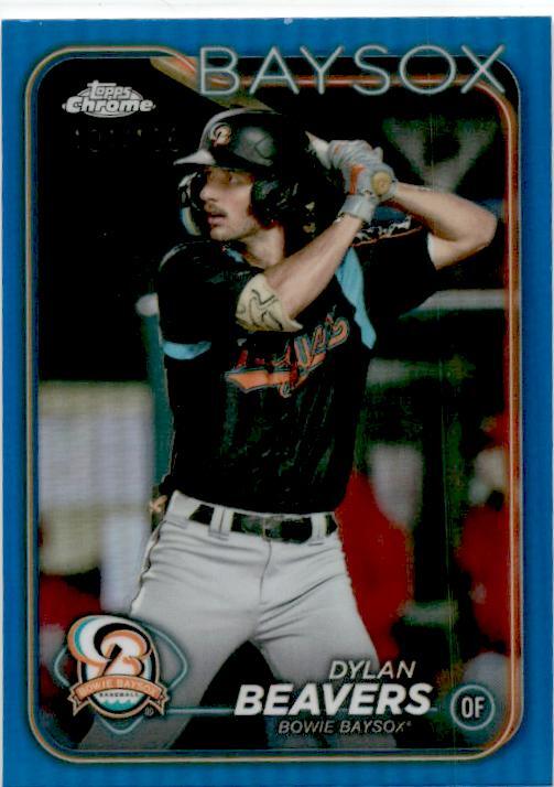 2024 Topps Pro Debut Blue Foil #PD-156 Dylan Beavers #/150 Bowie Baysox