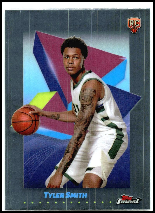 2024-25 Finest #58 Tyler Smith Rookie Milwaukee Bucks