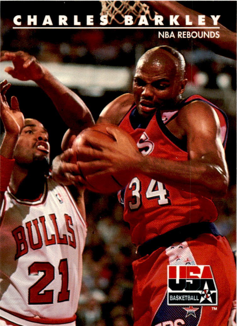 1992 SkyBox USA #9 Charles Barkley USA