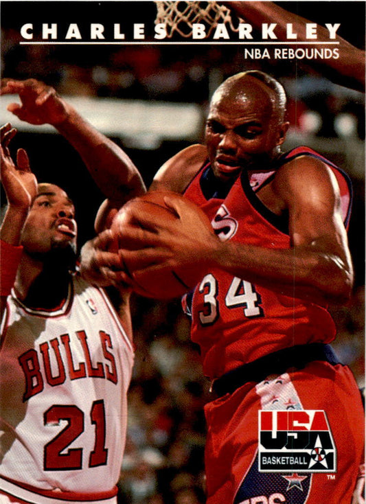 1992 SkyBox USA #9 Charles Barkley USA