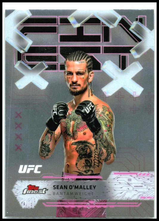 2025 Topps Finest UFC Common #15 Sean O'Malley