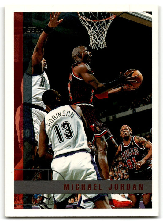 1997-98 Topps Michael Jordan Chicago Bulls #123