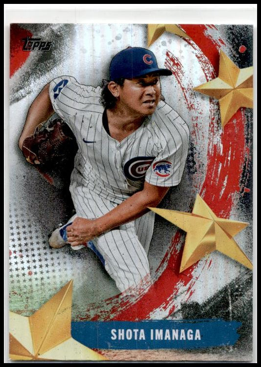 2025 Topps Stars of MLB #SMLB-26 Shota Imanaga Chicago Cubs