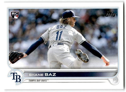 2022 Topps Shane Baz Tampa Bay Rays #421