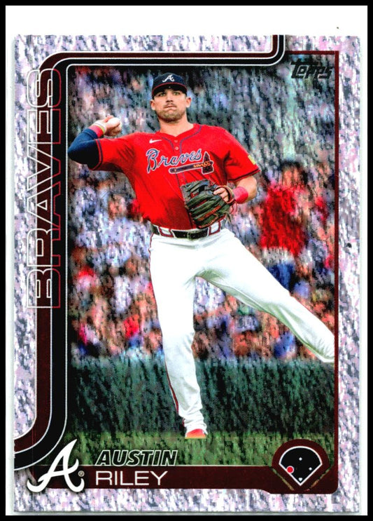 2025 Topps Sandglitter #54 Austin Riley Atlanta Braves
