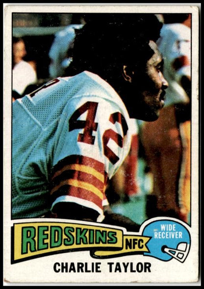 1975 Topps #20 Charley Taylor Washington Redskins