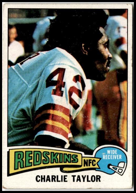 1975 Topps #20 Charley Taylor Washington Redskins