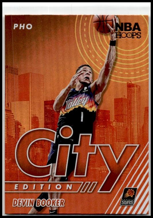 2021-22 Hoops City Edition #22 Devin Booker Phoenix Suns
