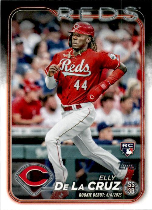 2024 Topps Update #US350 Elly De La Cruz Cincinnati Reds