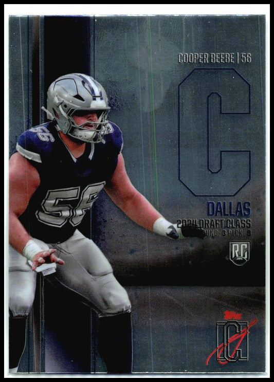 2024 Signature Class Base Rookies Chrome Variation #RCV-38 Cooper Beebe Dallas