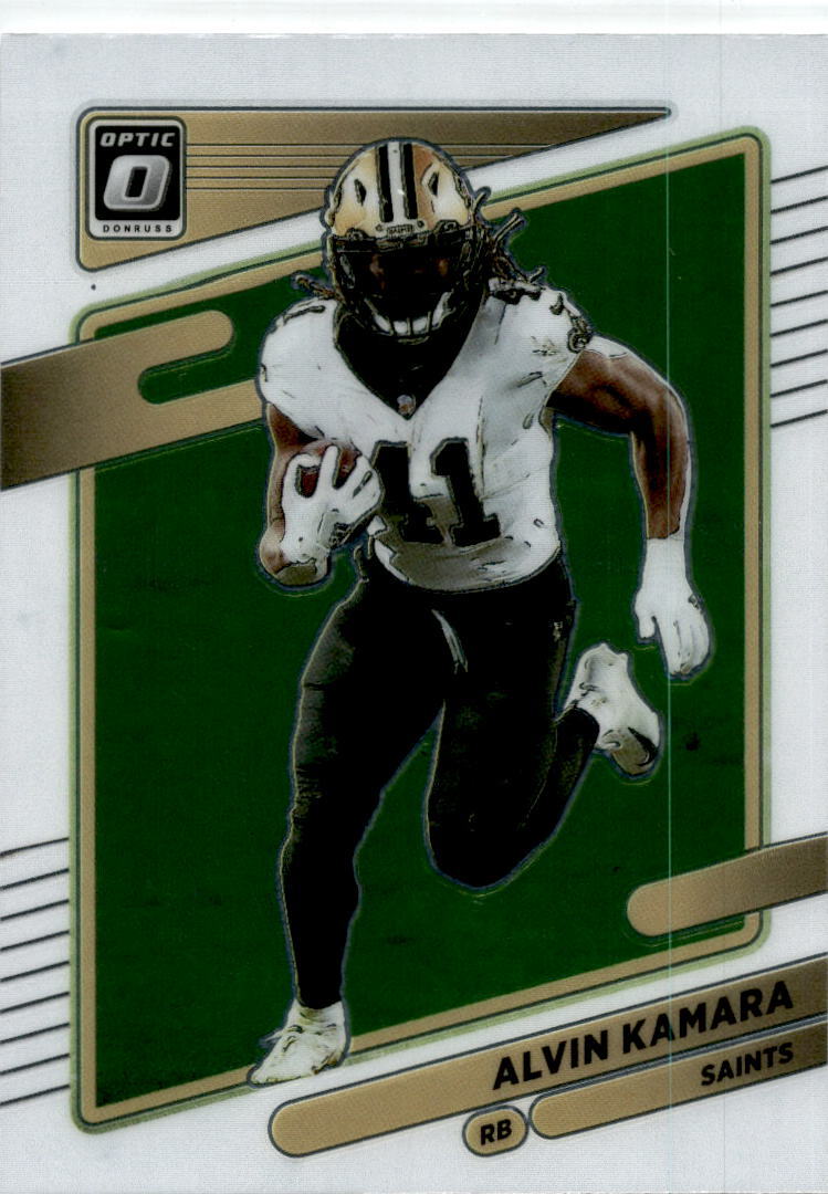 2021 Donruss Optic #166 Alvin Kamara New Orleans Saints