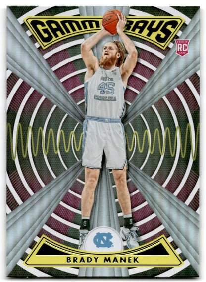 2022-23 Chronicles Draft Pikcs Gamma Rays Brady Manek Charlotte Hornets #ZG-BMA