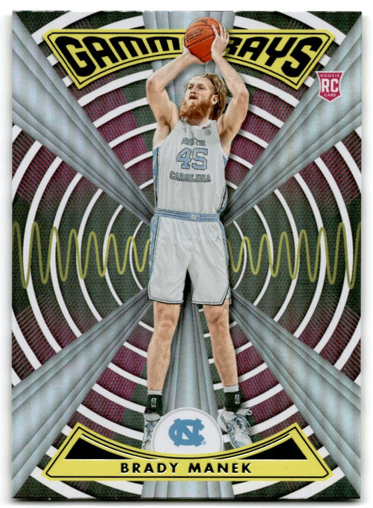 2022-23 Chronicles Draft Pikcs Gamma Rays Brady Manek Charlotte Hornets #ZG-BMA