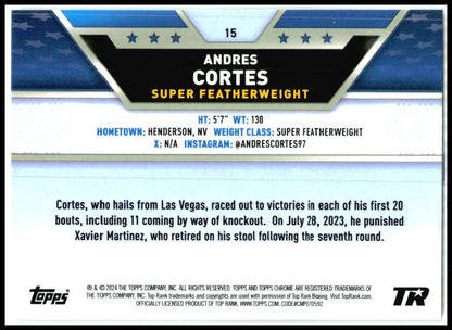 2024 Topps Chrome #15 Andres Cortes