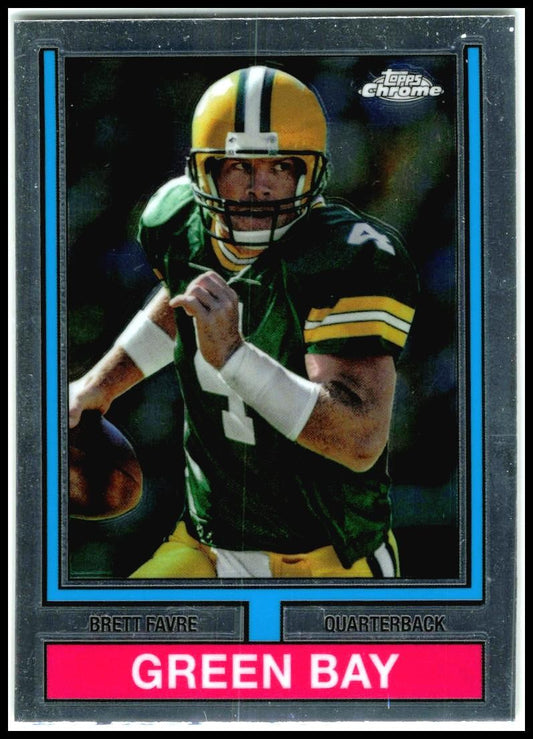 2024 Topps Chrome 1974 Topps Football #74TF-17 Brett Favre Green Bay Packers