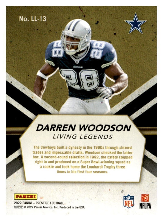 2022 Panini Prestige #LL-13 Darren Woodson    SN1