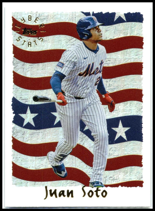 2025 topps archives Cyberstats #95C-10 Juan Soto Chicago Bears