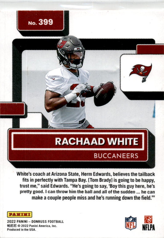 2022 Donruss #399 Rachaad White Rated Rookie
