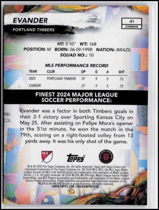 2024 Finest MLS #41 Evander