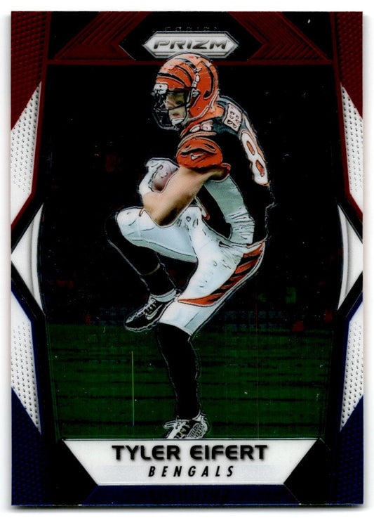 2017 Panini Prizm Red White & Blue Prizm Tyler Eifert Cincinnati Bengals #171