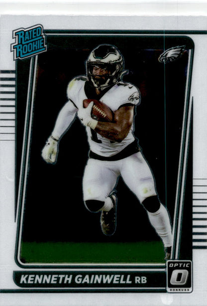 2021 Donruss Optic #239 Kenneth Gainwell Rookie Philadelphia Eagles