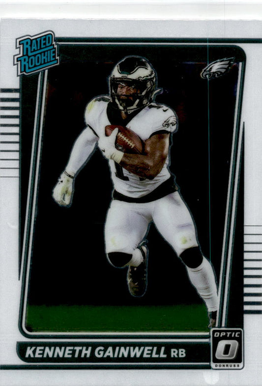 2021 Donruss Optic #239 Kenneth Gainwell Rookie Philadelphia Eagles
