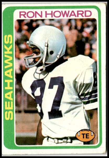 1978 Topps #143 Ron Howard Seattle Seahawks