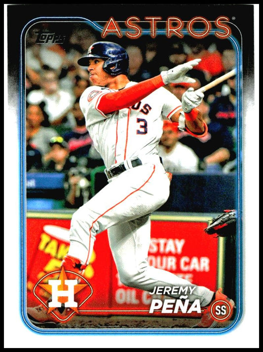 2024 Topps #472 Jeremy Peña Houston Astros