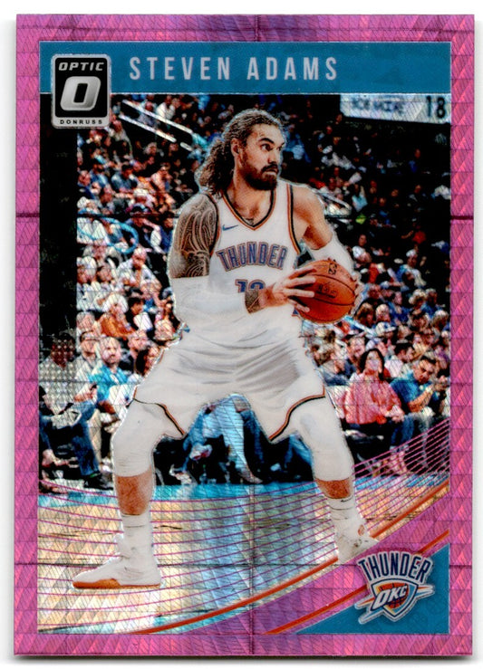 2018-19 Donruss Hyper Pink Steven Adams Oklahoma City Thunder #137