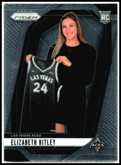 2024 Panini Prizm WNBA #140 Elizabeth Kitley Rookie Las Vegas Aces