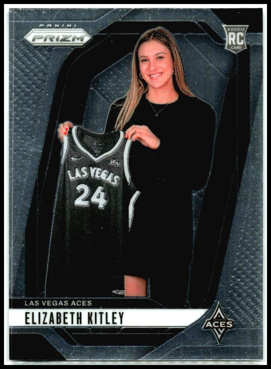 2024 Panini Prizm WNBA #140 Elizabeth Kitley Rookie Las Vegas Aces