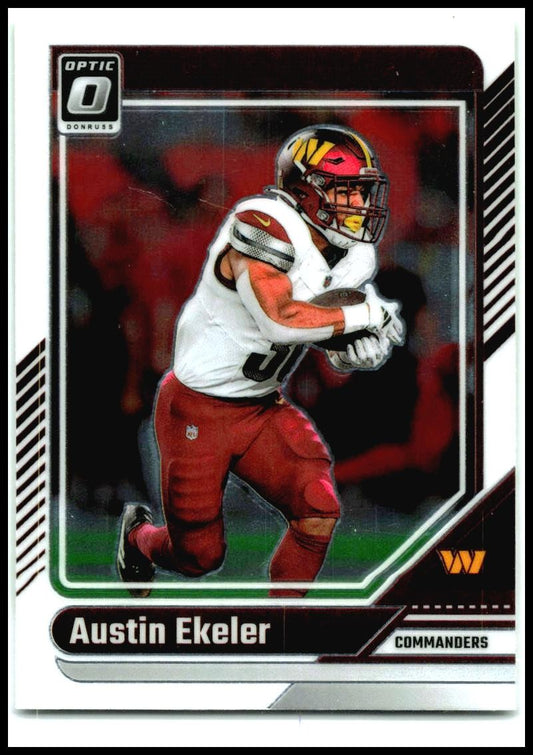 2024 Donruss Optic #198 Austin Ekeler Washington Commanders