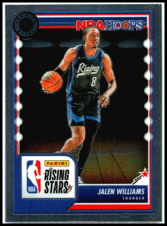 2023-24 Hoops Premium Stock #290 Jalen Williams Oklahoma City Thunder