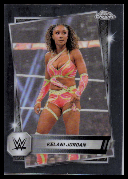 2024 Topps Chrome WWE #117 Kelani Jordan