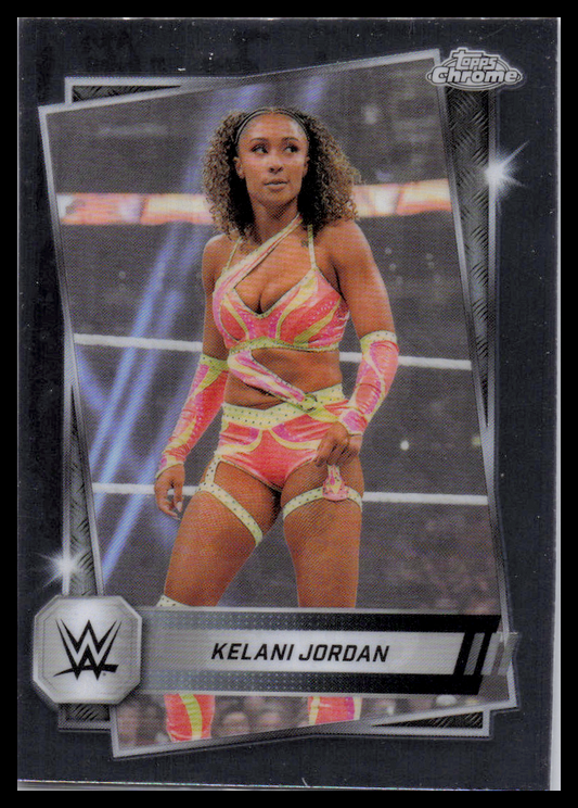 2024 Topps Chrome WWE #117 Kelani Jordan