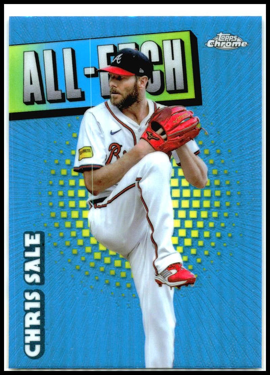 2025 Topps Chrome All-Etch #CAE-17 Chris Sale Braves
