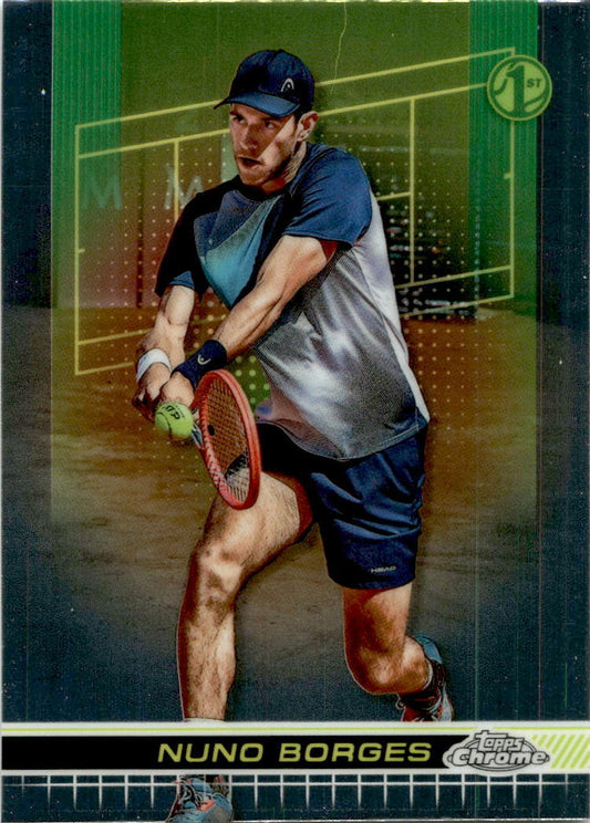 # 2024 Topps Chrome Tennis 80 Nuno Borges